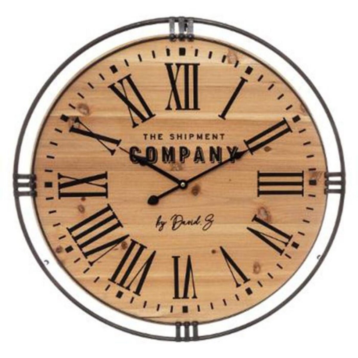 ATMOSPHERA Horloge Murale Silencieuse  Shipment  58cm Naturel