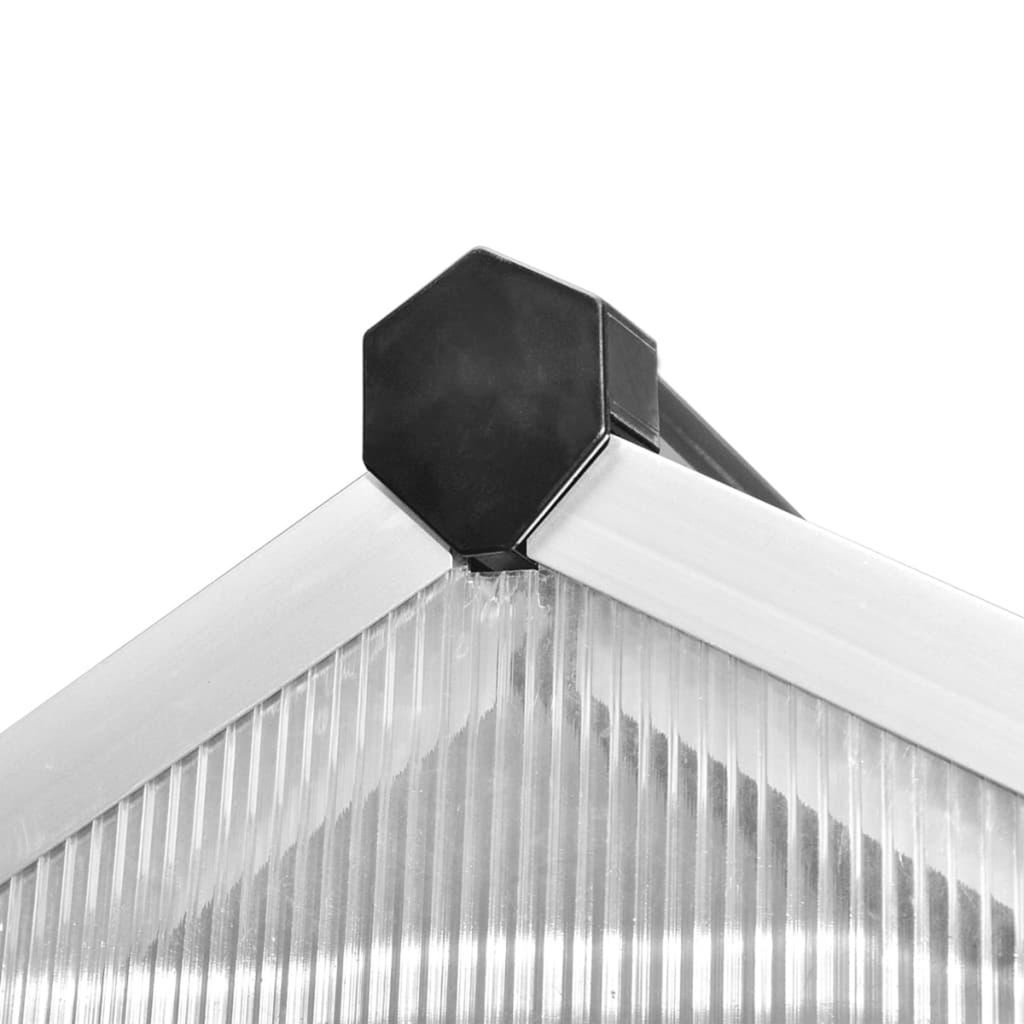 Voir la diapositive 5 : VIDAXL Serre Aluminium renforce 10,53 m^2