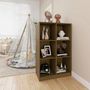 Voir la diapositive 3 : VIDAXL Bibliotheque Marron miel 70x33x110 cm Bois de pin massif