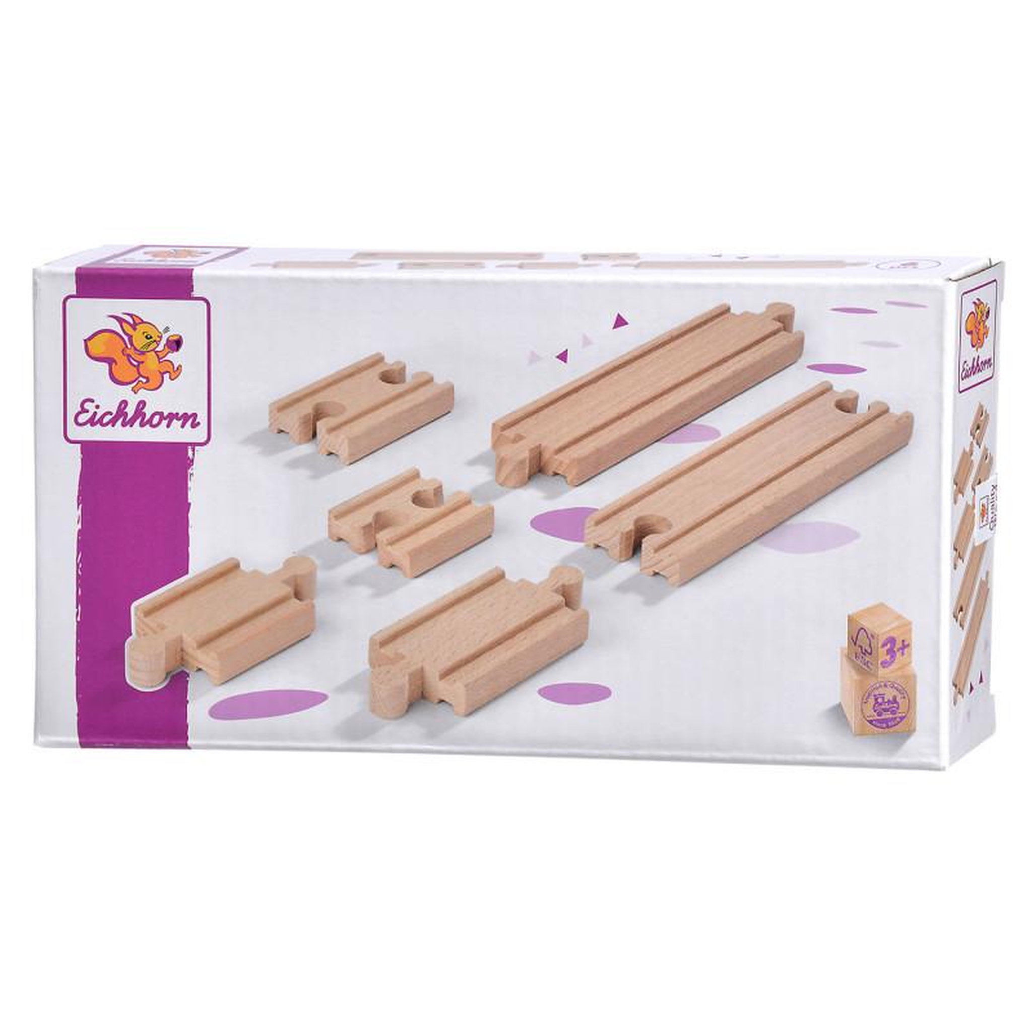 Voir la diapositive 2 : Eichhorn Eichhorn Train Tracks Tracks Expansion Set, 6dlg. 100006402