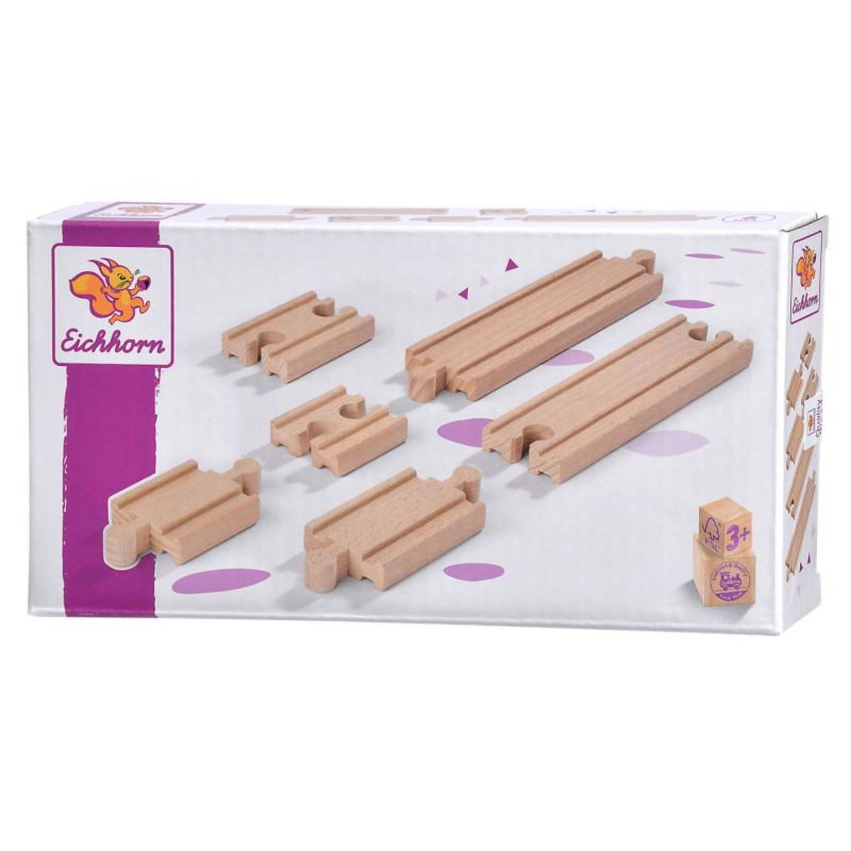 Eichhorn Eichhorn Train Tracks Tracks Expansion Set, 6dlg. 100006402