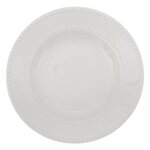 SECRET DE GOURMET Lot de 6 Assiettes Creuses  Perle  22cm Blanc