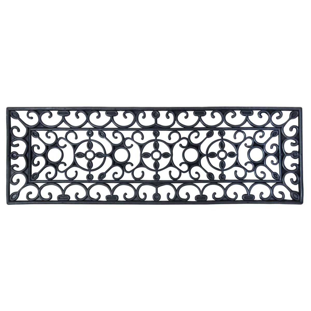 ESSCHERT DESIGN Paillasson tapis caoutchouc escalier - 75 x 25 cm