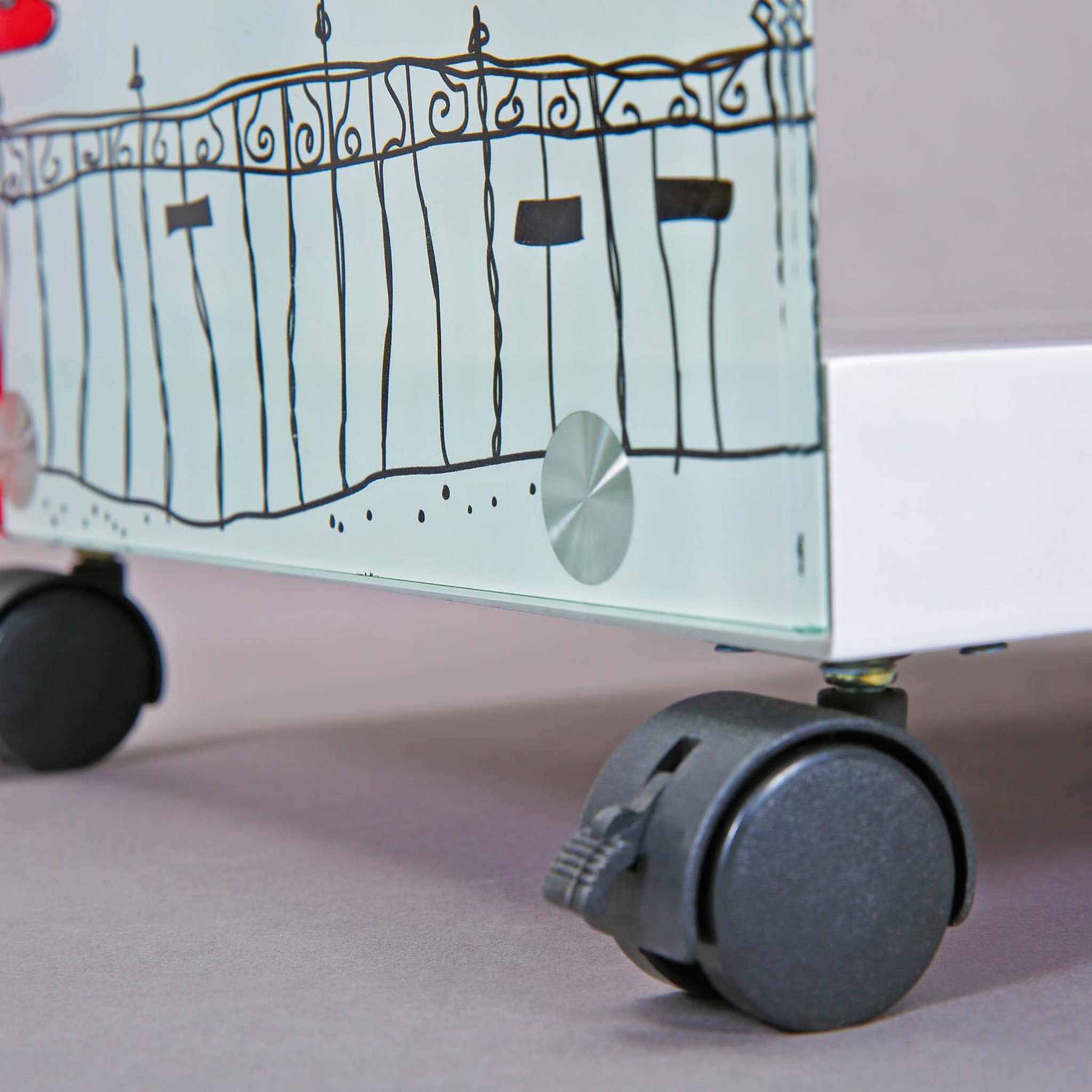 Voir la diapositive 4 : INTERLINK Table d'appoint LONDONCUBE