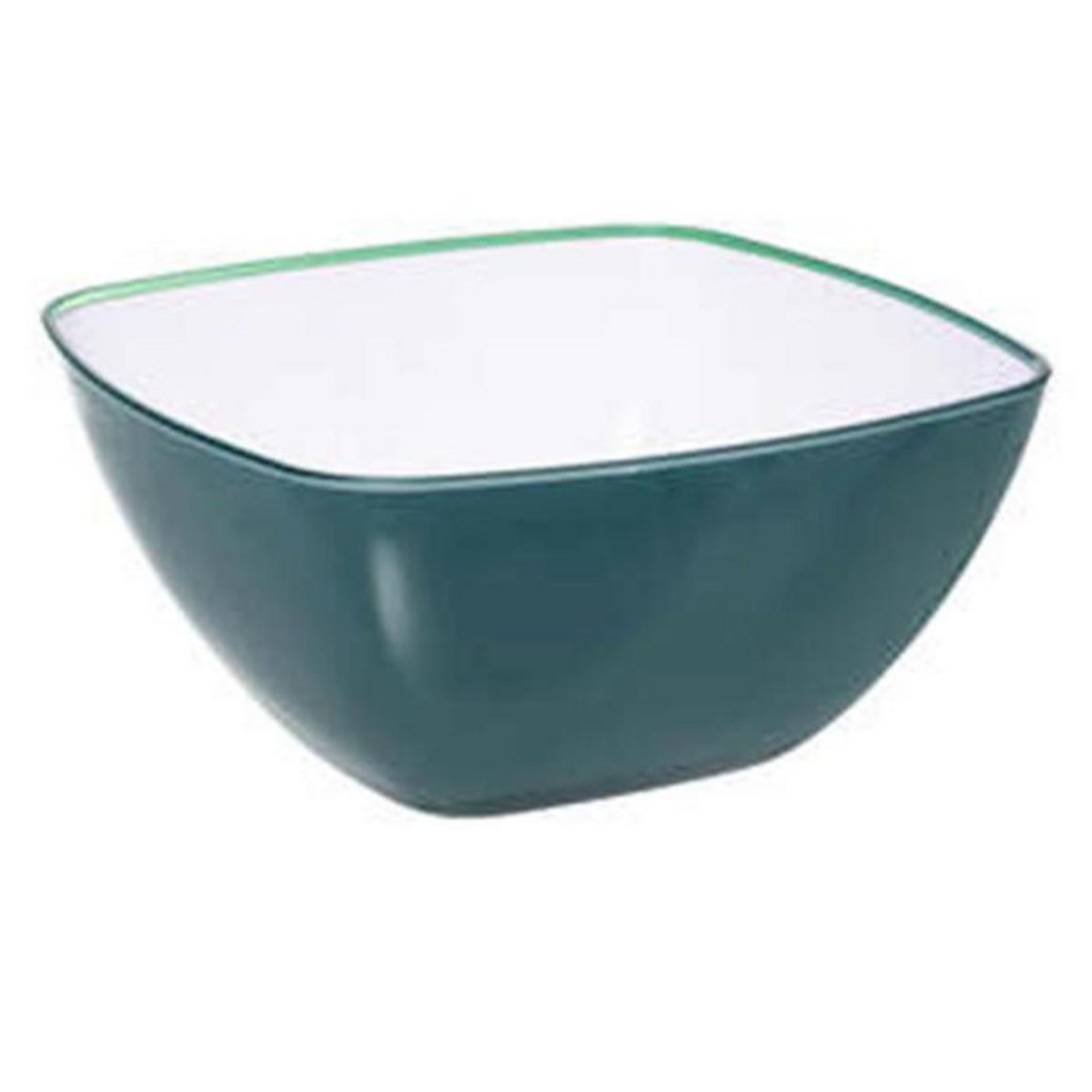 FIVE Saladier Carré Réutilisable  Square  13cm Bleu Pétrole