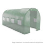 Voir la diapositive 1 : EUROSPEN Bâche armée pour serre de jardin tunnel 9m2 Green Roof