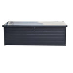 WERKAPRO Coffre de rangement de jardin en métal WERKA PRO  1000 litres