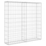 Voir la diapositive 3 : VIDAXL Mur a gabion avec couvercles Acier galvanise 80x20x100 cm