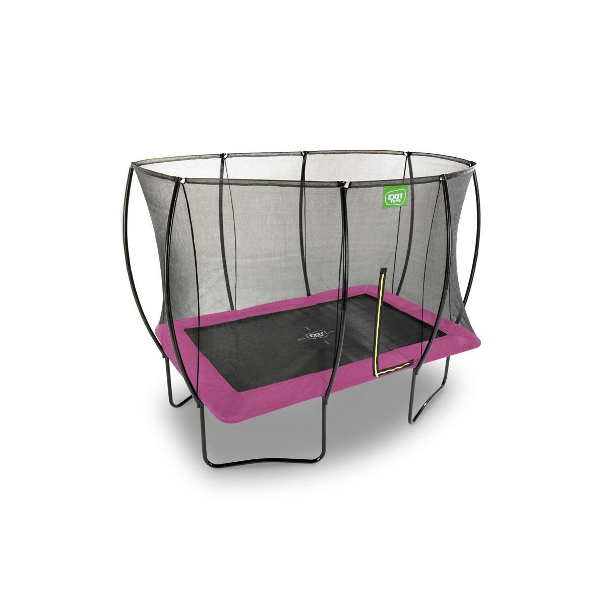EXIT TOYS Trampoline Silhouette rectangulaire 214 x 305 cm Rose - Exit Toys