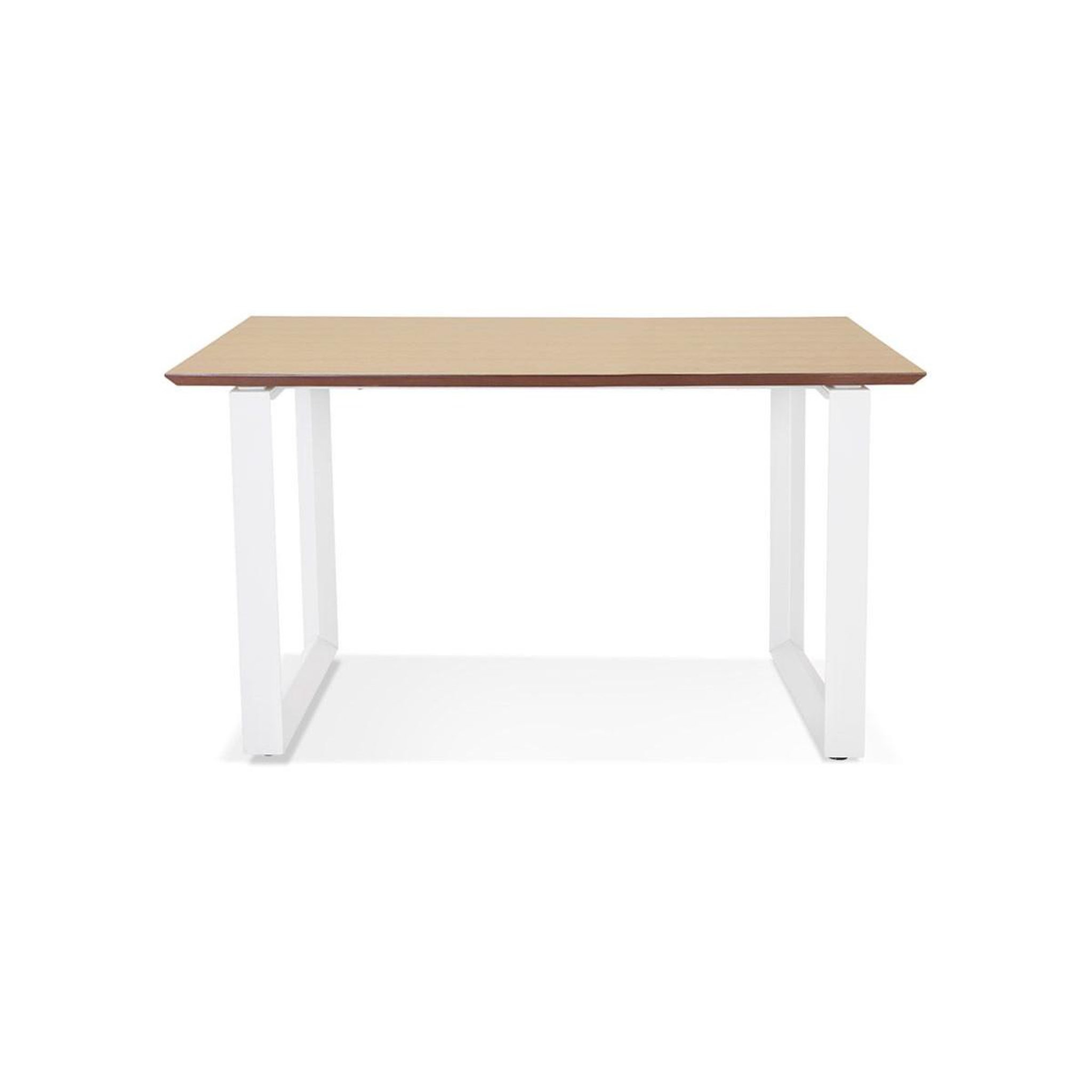 Voir la diapositive 2 : Paris Prix Bureau design  ribaila  130cm naturel & blanc