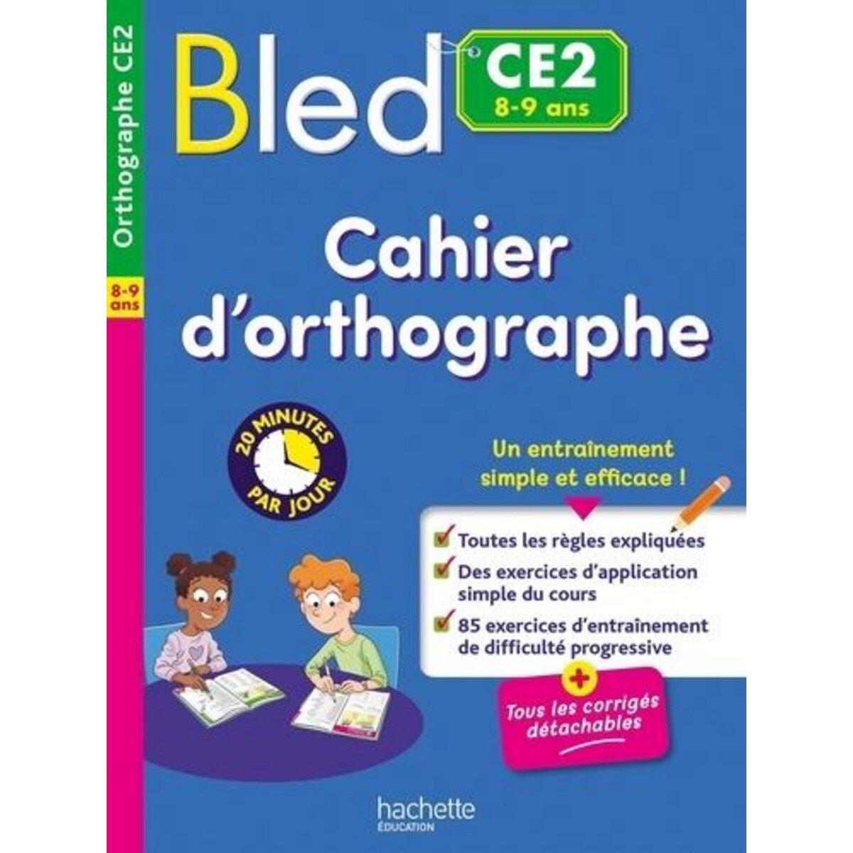  BLED CE2. CAHIER D'ORTHOGRAPHE, Couque Claude