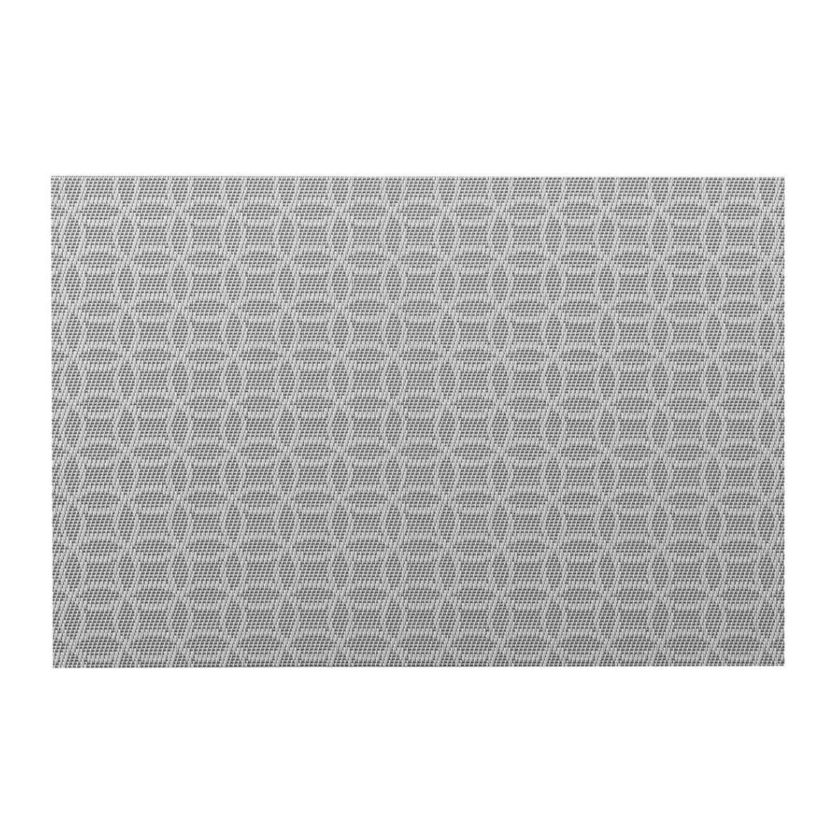 Paris Prix Set de Table  Damier  28x43cm Gris