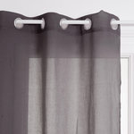 ATMOSPHERA Voilage Ana. Coloris disponibles : Blanc