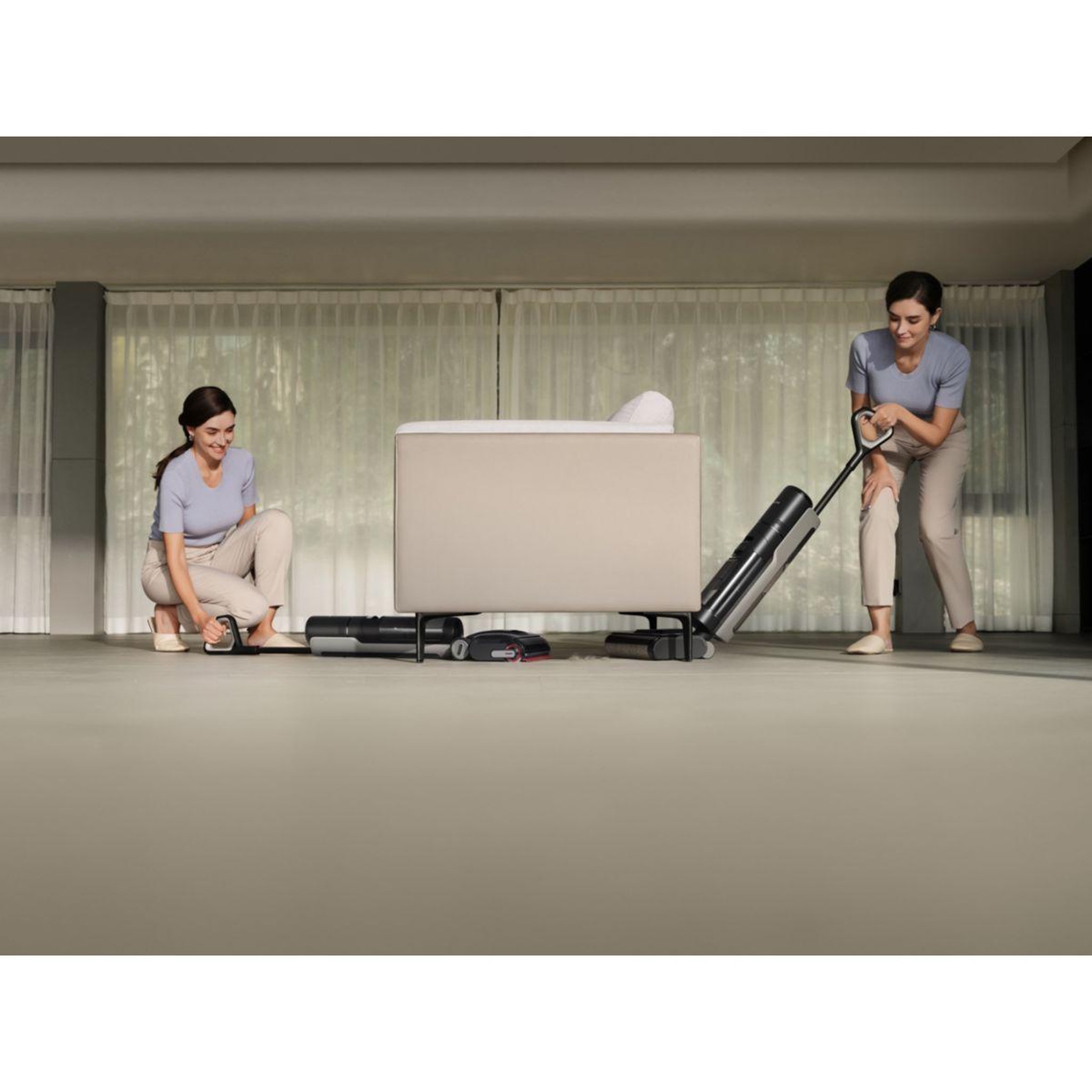 Voir la diapositive 3 : DREAME Aspirateur laveur H15 Pro