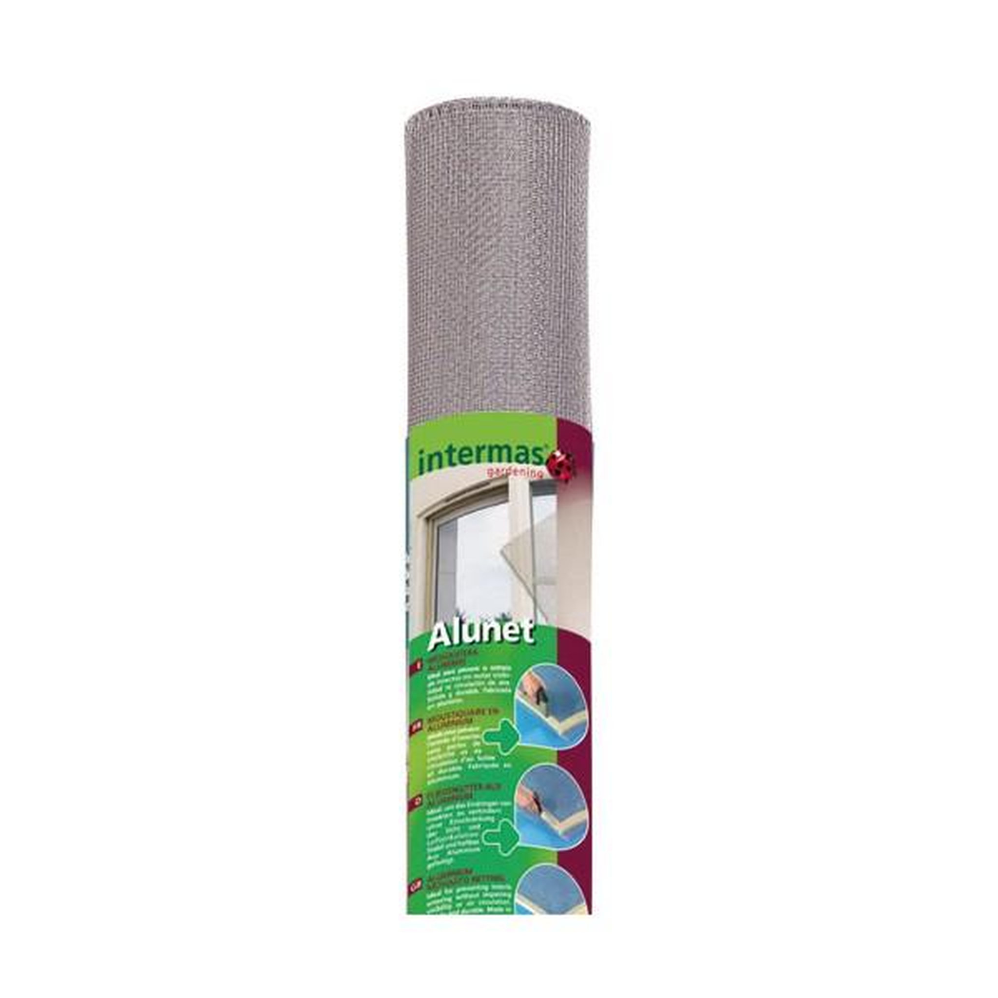 Intermas gardening Toile moustiquaire aluminium 30m - 170560