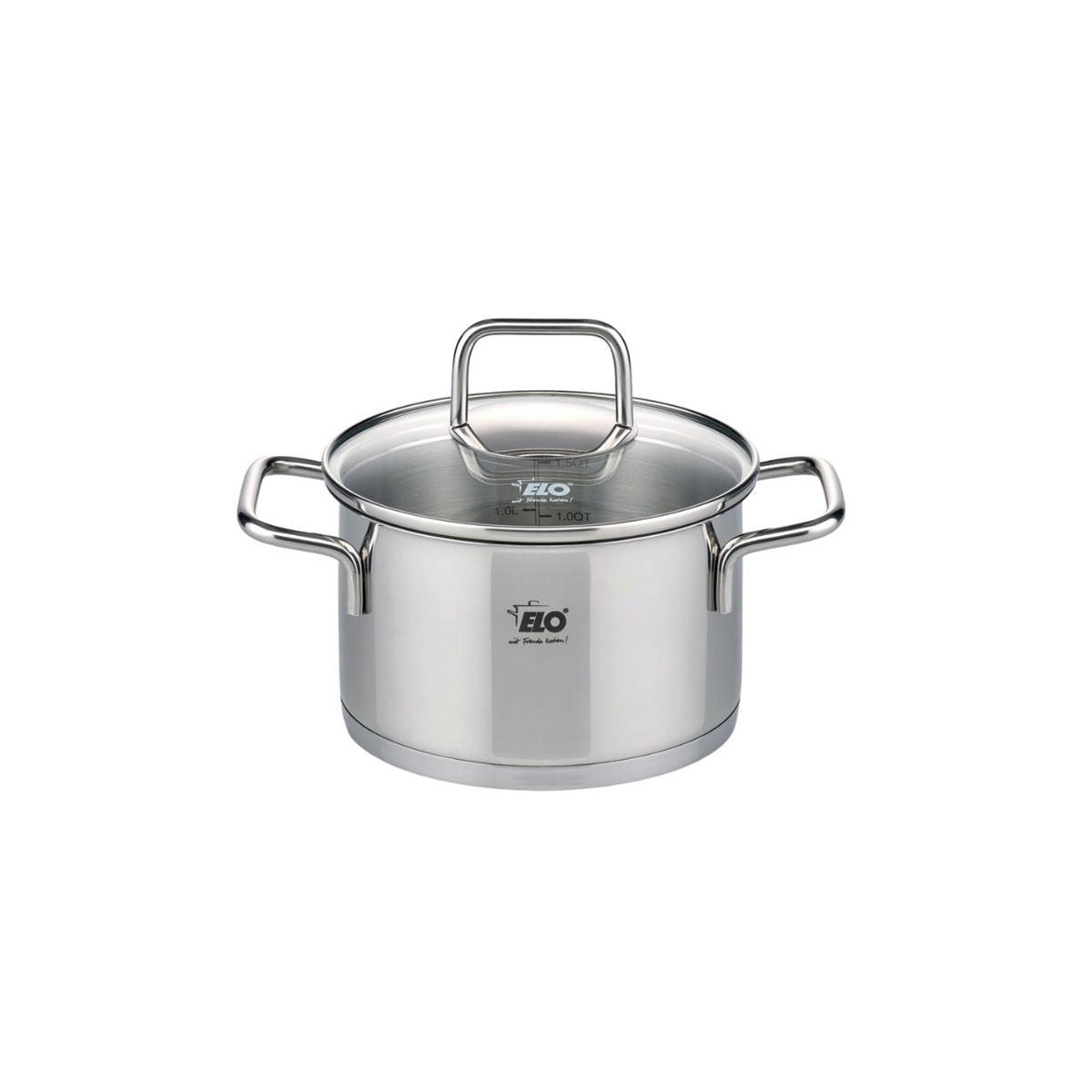 ELO Faitout en inox 14 cm de 1,2 litres elo citrin