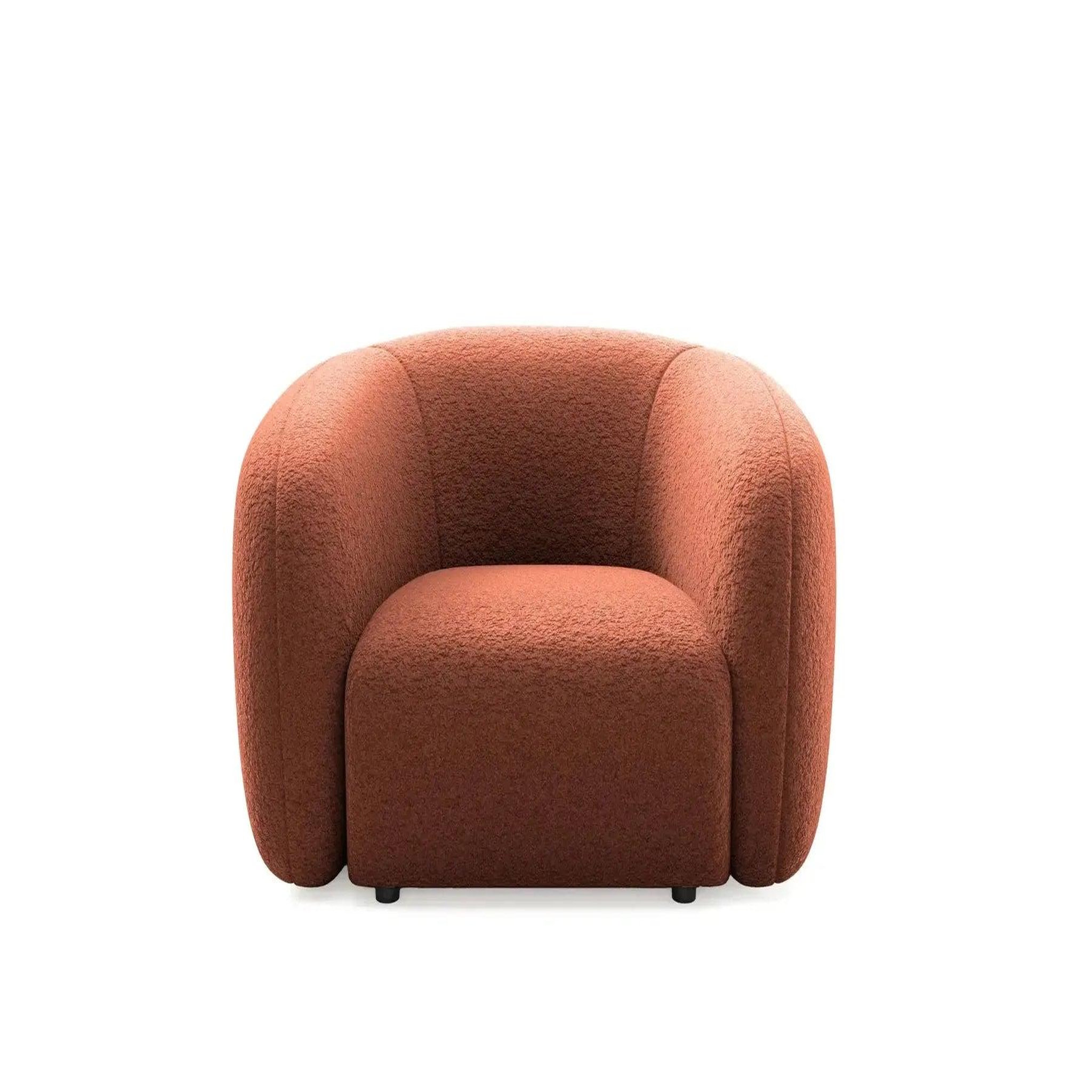 Voir la diapositive 5 : CASANOVA PARIS Bahia - fauteuil tissu bouclette
