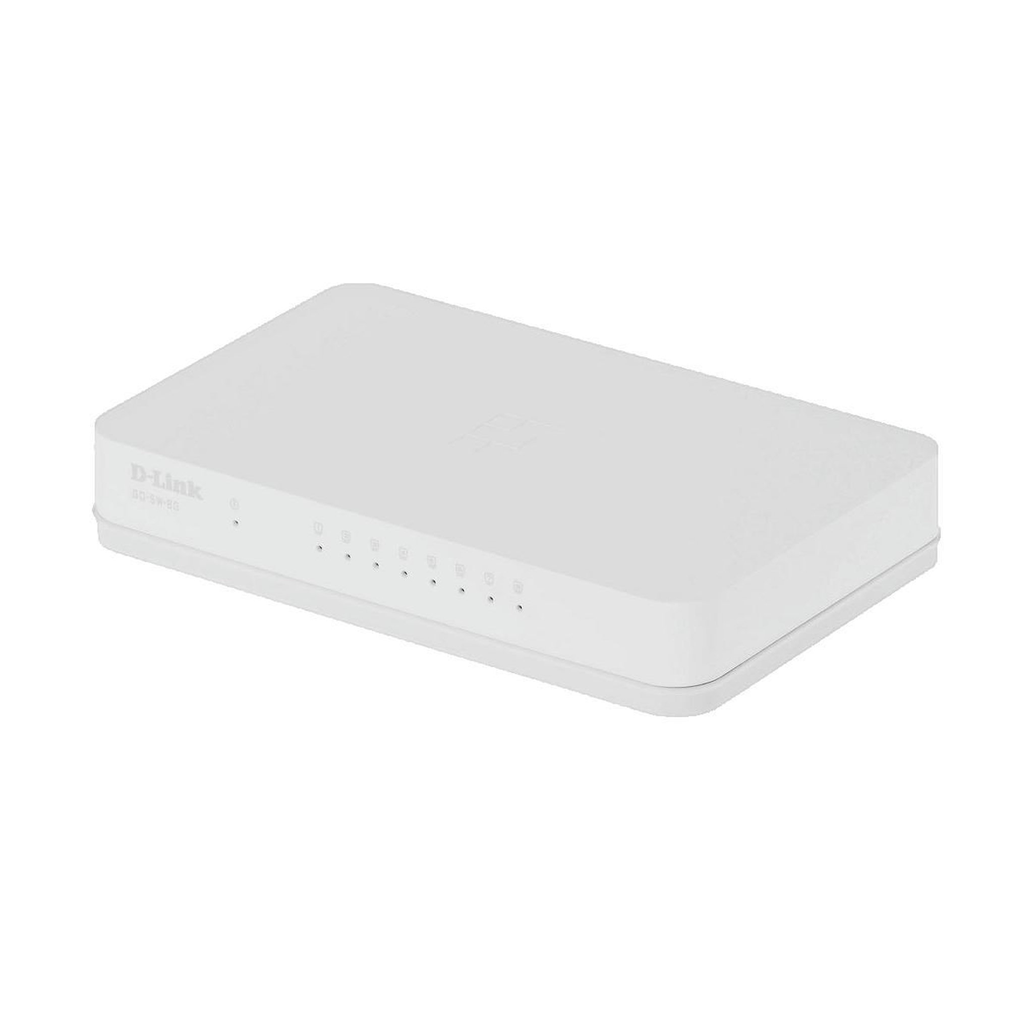 Voir la diapositive 1 : D-Link Commutateur Ethernet D-Link GO-SW-8G 8 ports Gigabit blanc