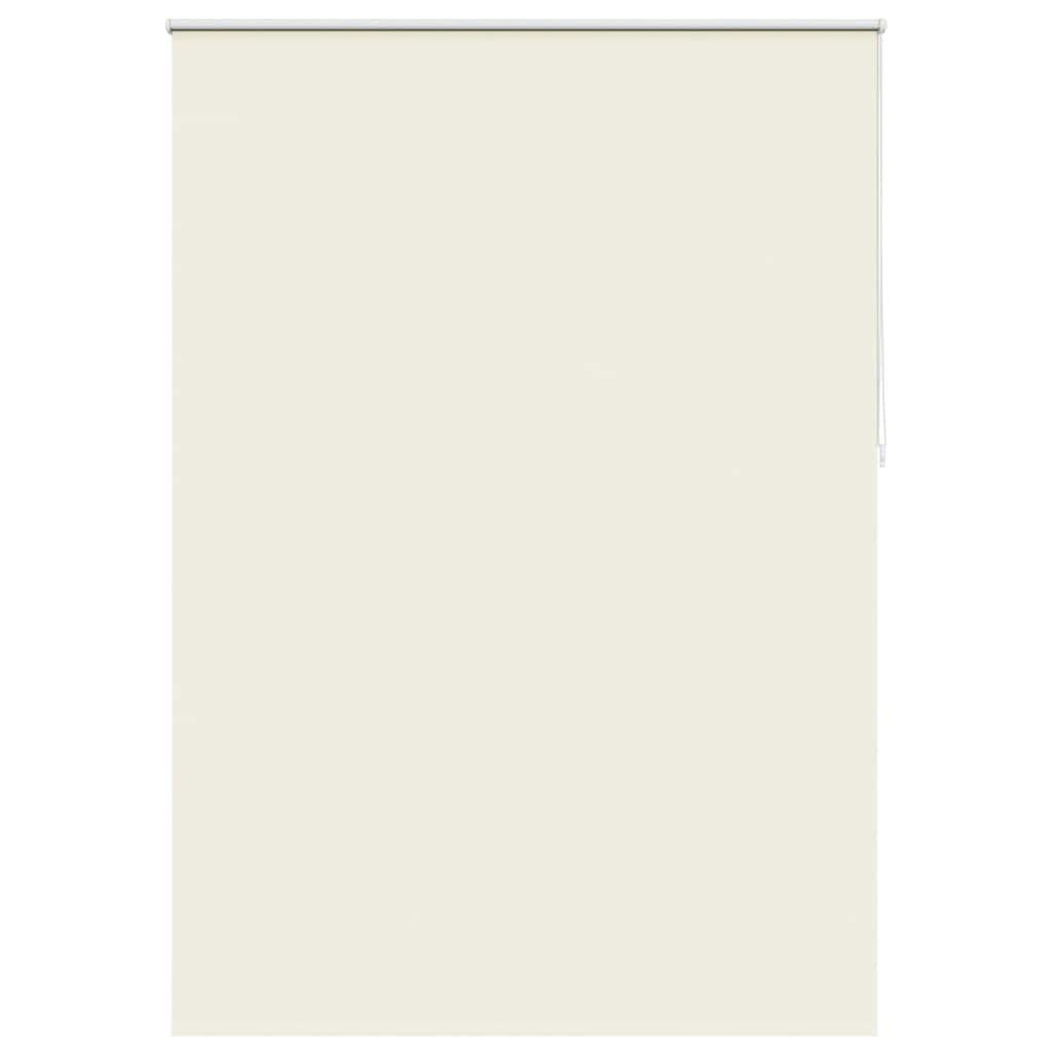 VIDAXL Store enrouleur occultant 164,4 x 230 cm, largeur du tissu 160 cm, blanc casse
