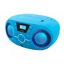 Voir la diapositive 3 : Bigben BIGBEN CD61BLUSB Lecteur Radio Cd Portable Usb Bleu + Speakers Lumineux