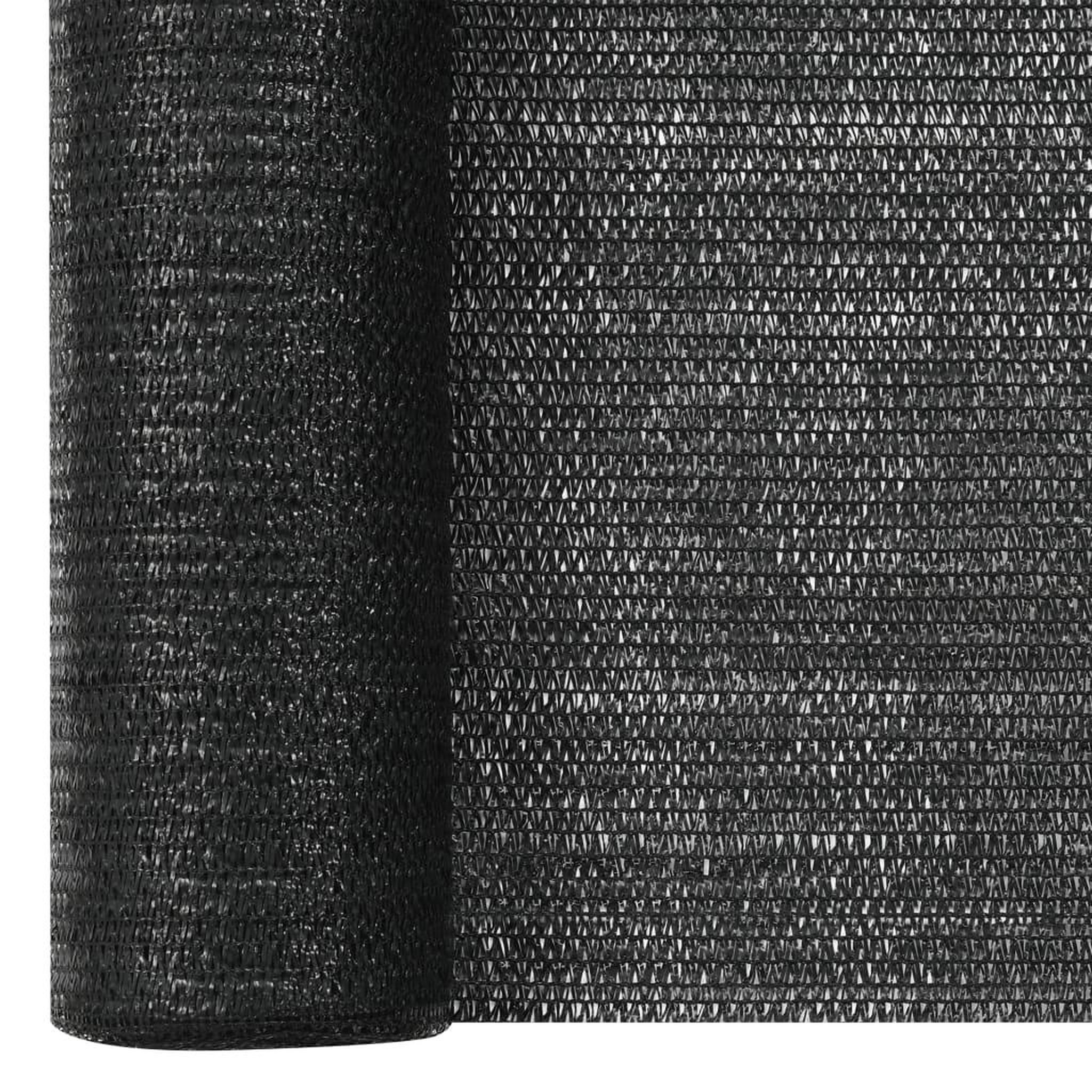 Voir la diapositive 3 : VIDAXL Filet brise-vue Noir 3,6x10 m PEHD 75 g/m^2