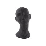 PRESENT TIME Statue Face Art en polyrésine. Coloris disponibles : Orange, Blanc