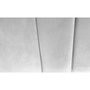 Voir la diapositive 5 : Paris Prix Tête de Lit en Velours  Renaya  160cm Argent