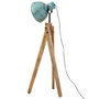 Voir la diapositive 5 : VIDAXL Lampadaire 25 W bleu delave 45x45x120 cm E27