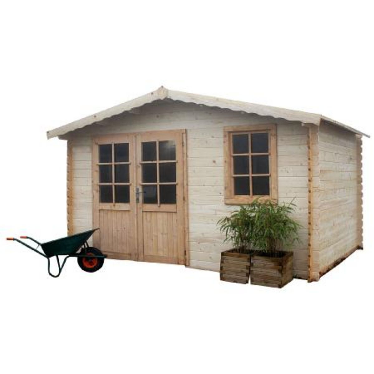 Abri de jardin bois 13 71m²