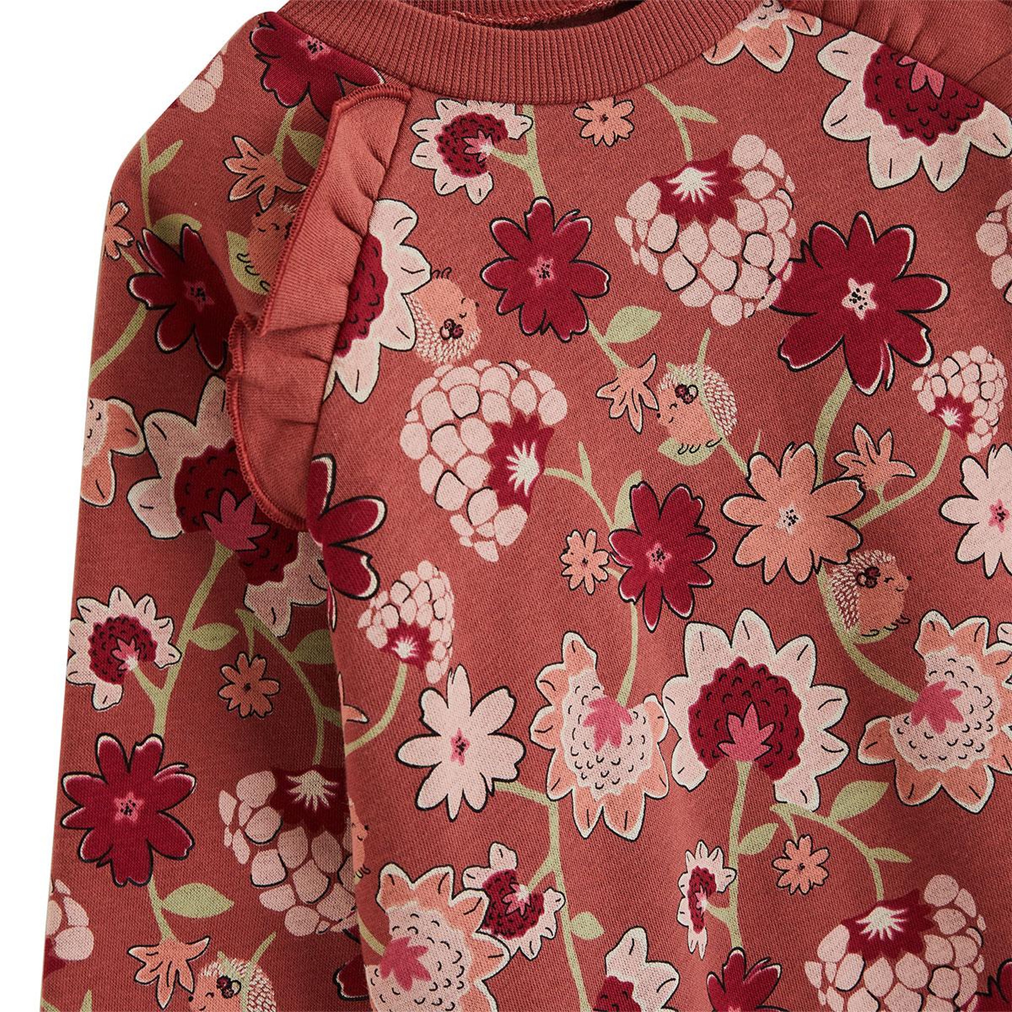 Voir la diapositive 3 : PETIT BEGUIN Robe enfant en molleton harmony