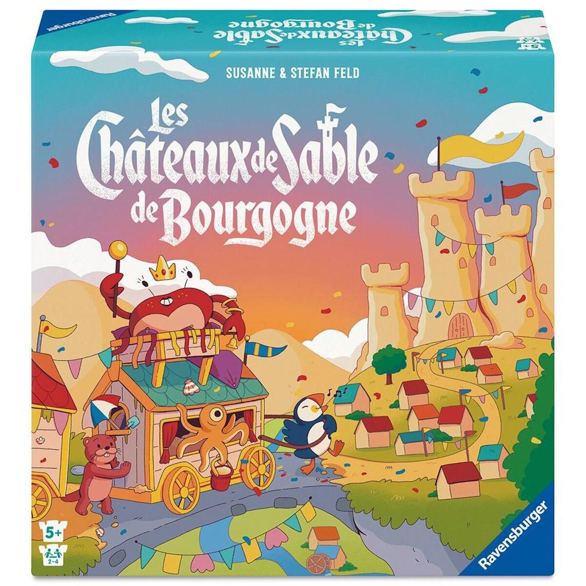 RAVENSBURGER Jeu classique Ravensburger Les Châteaux de Sable de Bourgogne