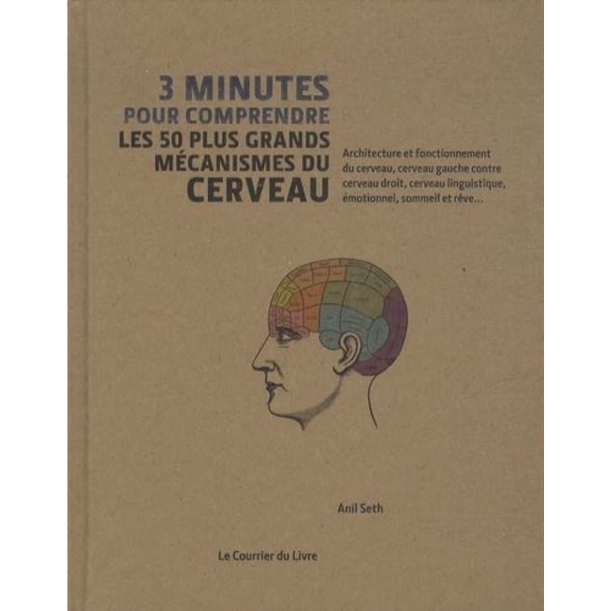 3 MINUTES POUR COMPRENDRE LES 50 PLUS GRANDS MECANISMES DU CERVEAU. ARCHITECTURE ET FONCTIONNEMENT DU CERVEAU, CERVEAU GAUCHE CONTRE CERVEAU DROIT, CERVEAU LINGUISTIQUE, EMOTIONNEL, SOMMEIL ET REVE..., Seth Anil
