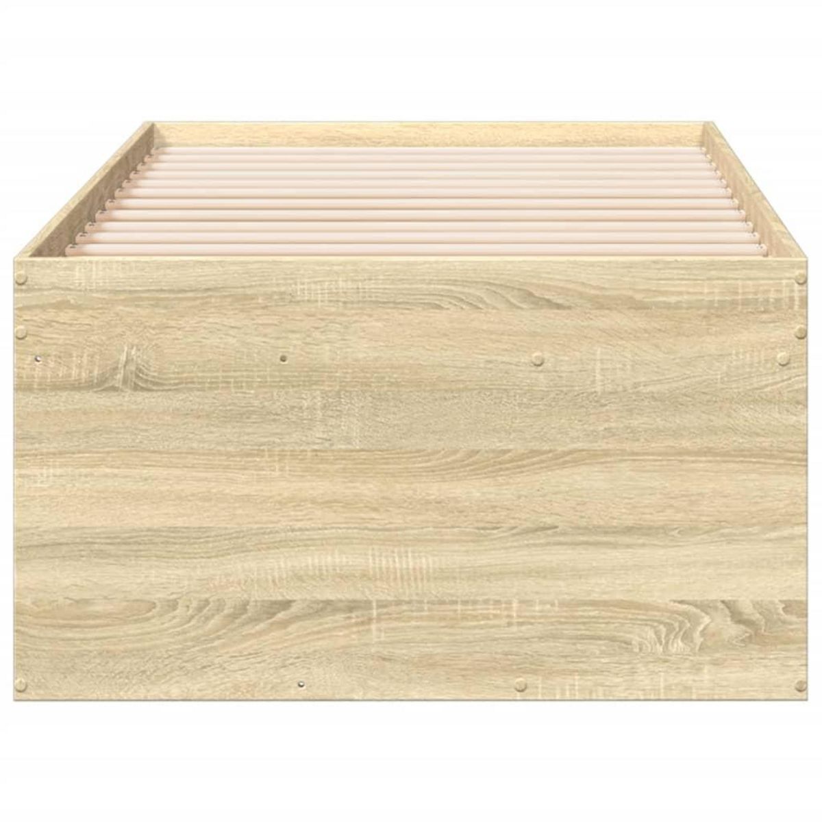 VIDAXL Lit de jour avec tiroirs sans matelas chene sonoma 90x190 cm