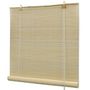 Voir la diapositive 1 : VIDAXL Store a rouleau bambou naturel 120x220 cm