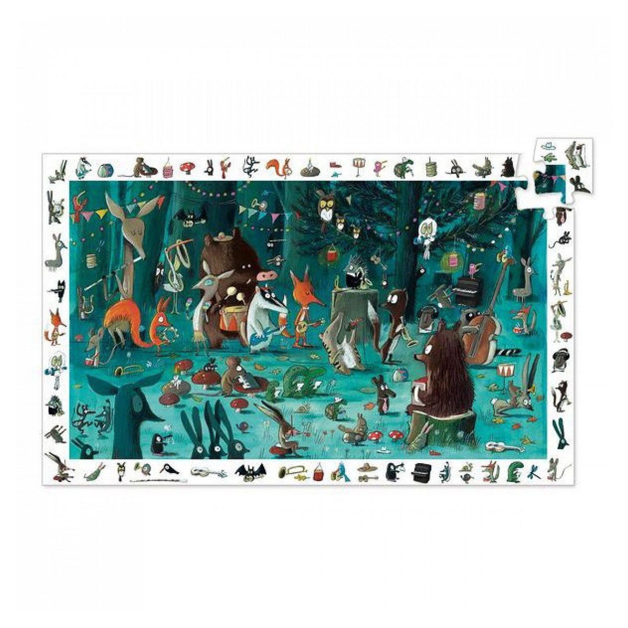 Djeco Puzzle d observation l orchestre 35 pieces