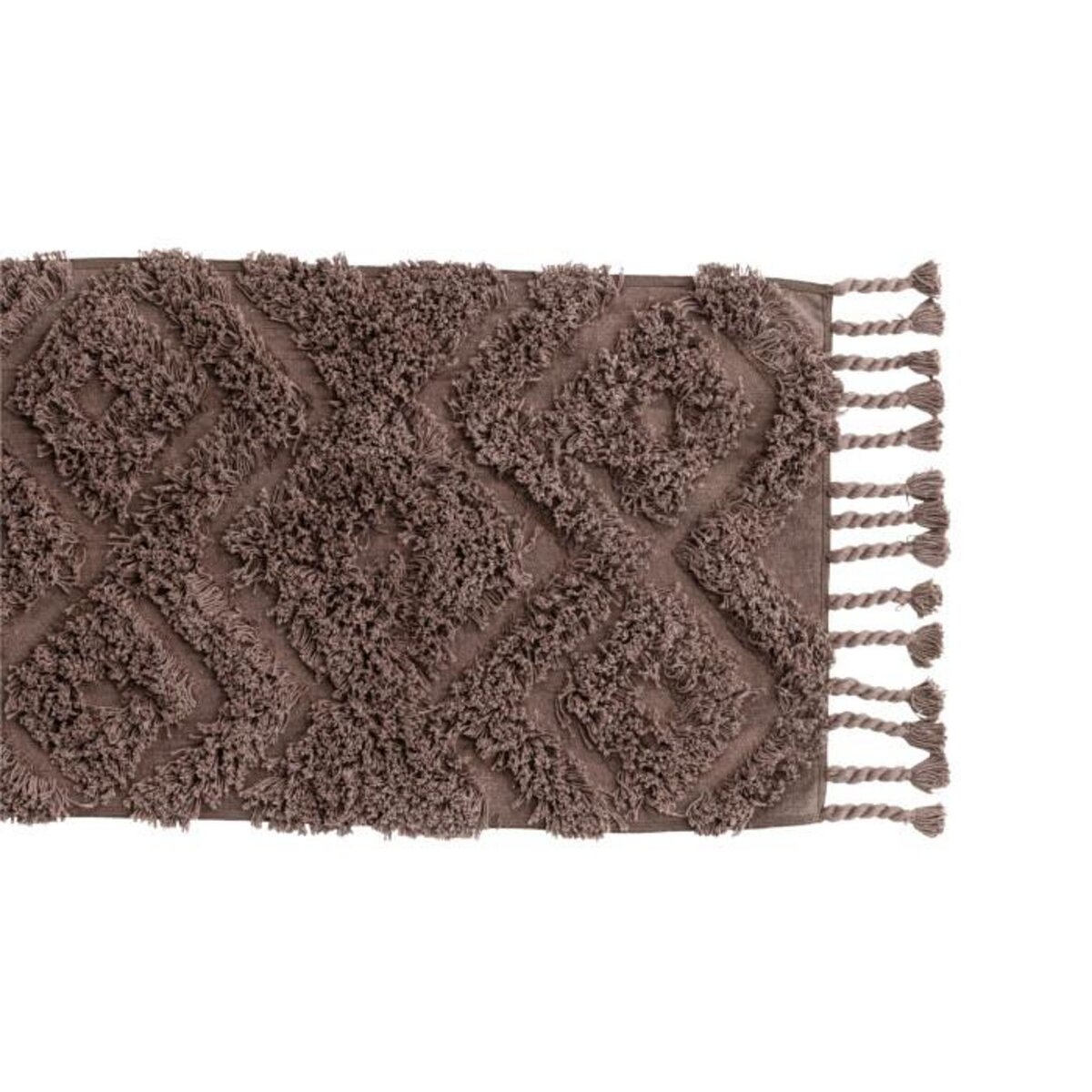 Paris Prix Tapis de Salle de Bain  Hilma  50x80cm Marron