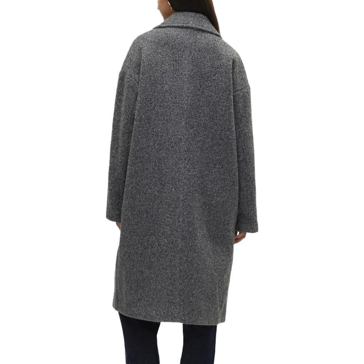 Vero Moda Manteau Long Gris Clair Femme Vero Moda Liteerika