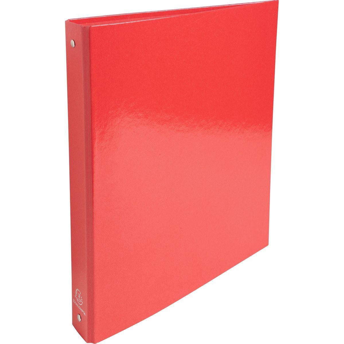 EXACOMPTA Classeur A4 rigide dos 40mm Iderama rouge