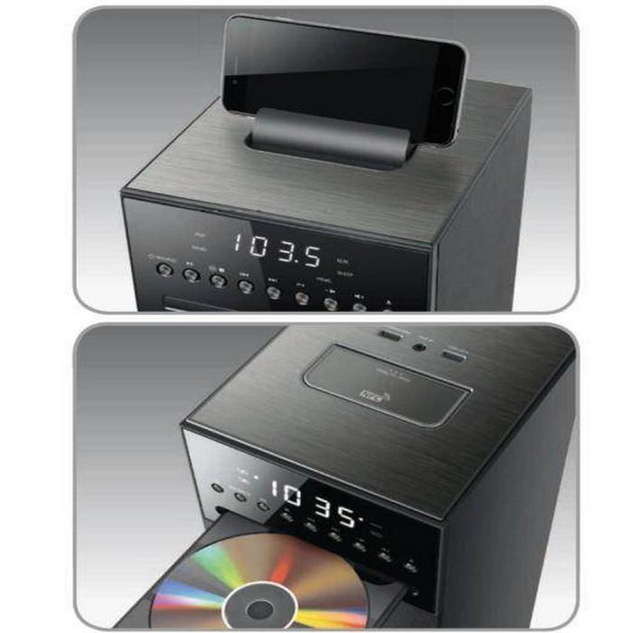 Voir la diapositive 2 : Muse Tour de son 120w avec bluetooth noir - m1350btc