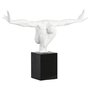 Paris Prix Statue Déco  Gymnaste  75cm Blanc