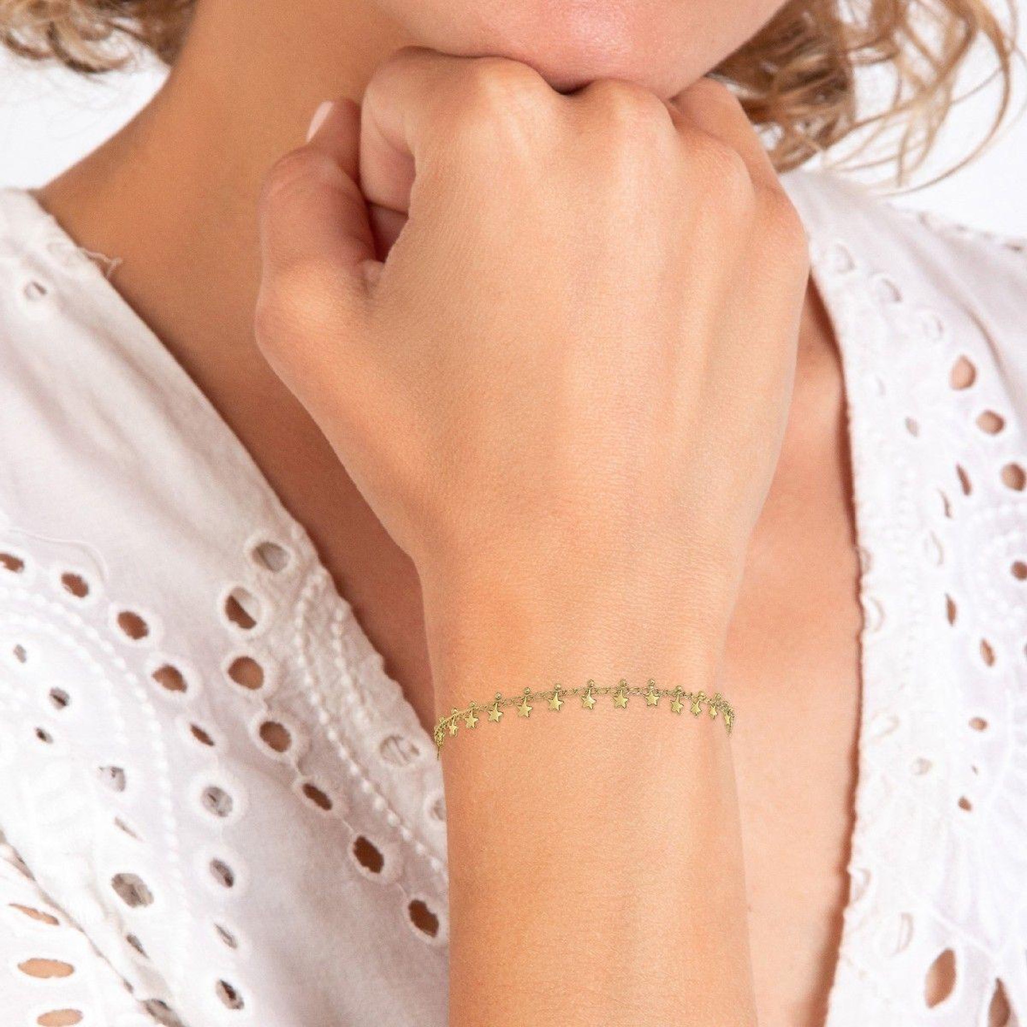 Voir la diapositive 2 : SC BOHEME Bracelet étoiles par SC Bohème
