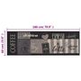 Voir la diapositive 5 : VIDAXL Tapis de cuisine lavable impression cafe noir 60x180 cm velours