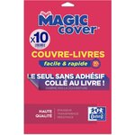 OXFORD Lot de 10 couvres-livres cristal lisse