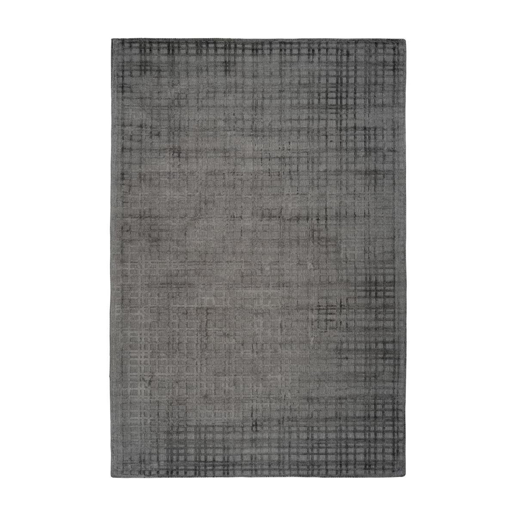 Paris Prix Tapis tissé à la main  karma  anthracite. Coloris disponibles : Gris