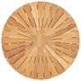 Voir la diapositive 5 : VIDAXL Table pliable de jardin Ø 60 cm Bois de teck solide