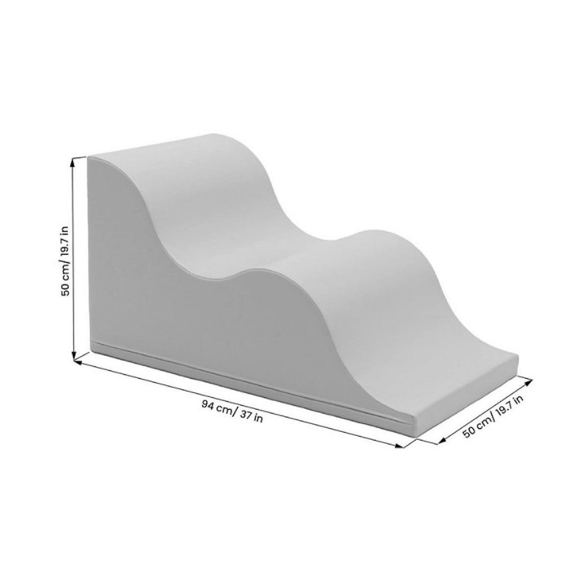 IGLU Mega Vague en mousse Rose saumon