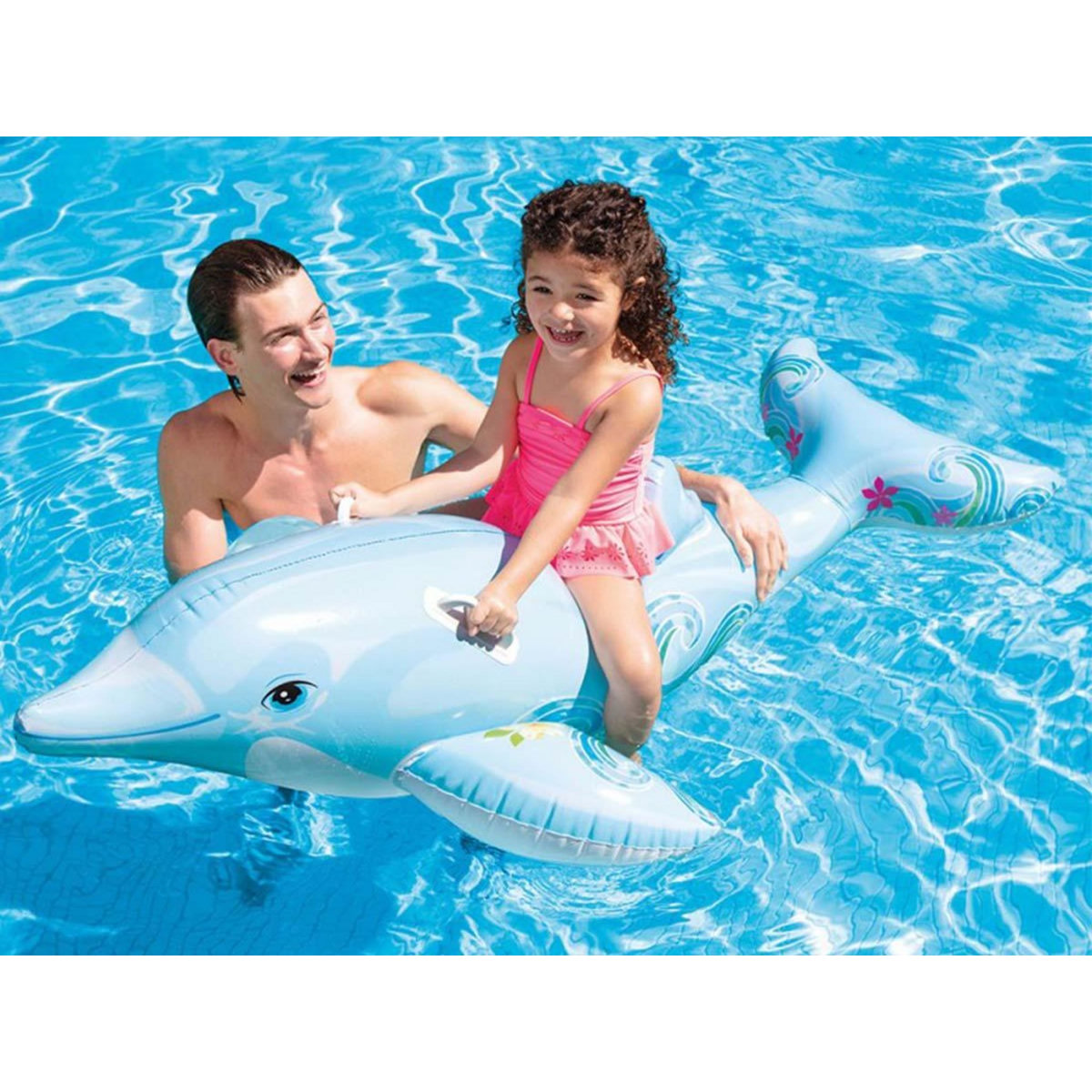 INTEX Dauphin gonflable à chevaucher - Intex