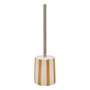Voir la diapositive 1 : FIVE Brosse WC en Céramique  Strio  39cm Jaune