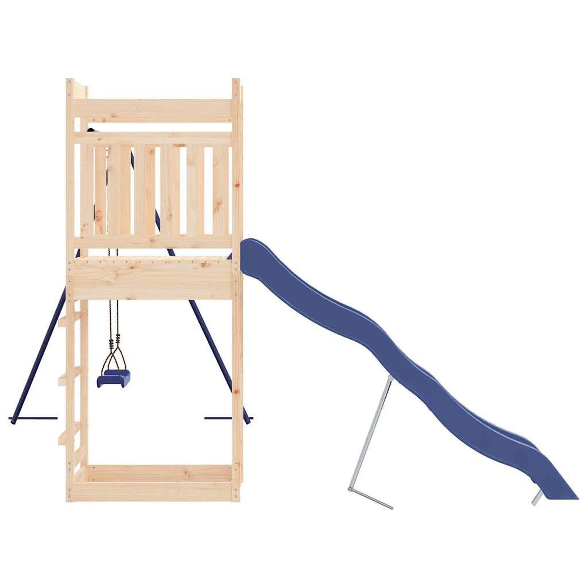 Voir la diapositive 5 : VIDAXL Ensemble de jeu d'exterieur bois de pin massif