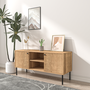 Voir la diapositive 6 : CONCEPT USINE Buffet en bois avec 2 portes et 2 niches EDGE